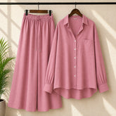Alenza Western Shirt Style 2-Pcs Stiched Co-Ord Set. V2