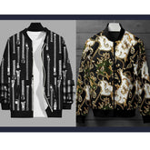 Bundle Of 2 3D Printed Winter Zipper Jacket. MWJ-405+406