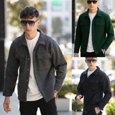 Bundle Of 3 4-Pocket Collar Style Casual Fleece Winter Button Jacket. MWJ-401
