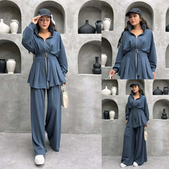 Pintex Belt Style Premium Quality Winter 2-Pcs Tracksuit For Her. WWTS-39