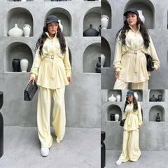 Pintex Belt Style Premium Quality Winter 2-Pcs Tracksuit For Her. WWTS-39