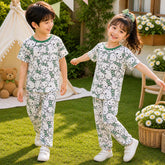 Kid's Funky Printed 2-Pcs Summer Suit. KSPS-06