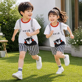 Kid's Funky Printed 2-Pcs Summer Suit. KSPS-19