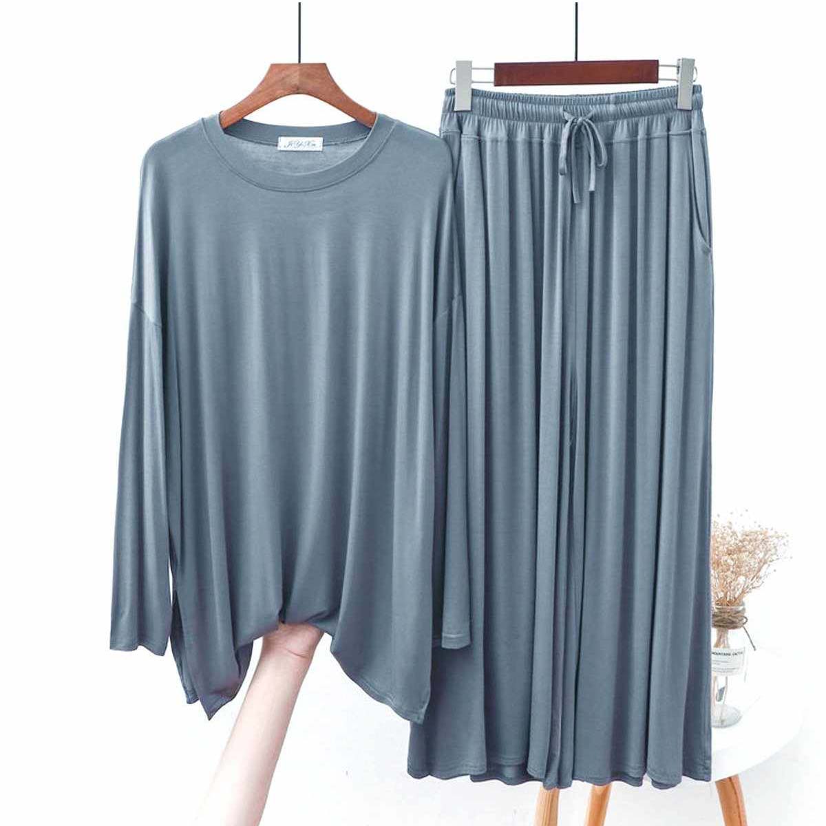 Baggy-Style 2-Pcs Lounge And Night Wear Suit. WLW-09