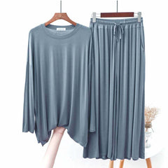 Baggy-Style 2-Pcs Lounge And Night Wear Suit. WLW-09