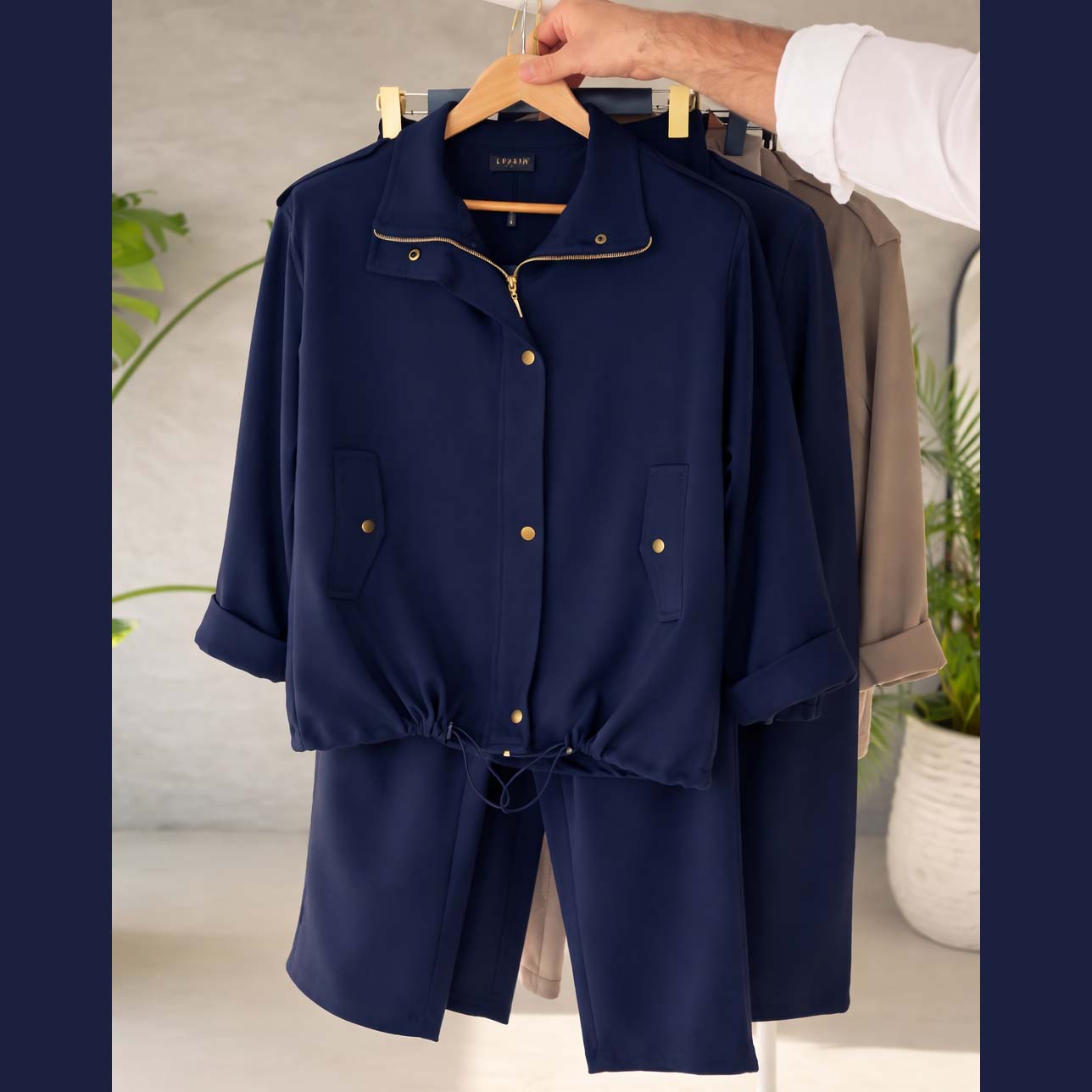 Bolenzo 6-Pocket Cargo Style 2-Pcs Winter Co-Ord Set. WWTS-59