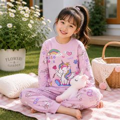 Kid's Funky Printed 2-Pcs Summer Suit. KSPS-07