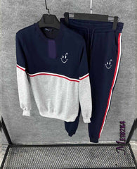 T-Stirpe Naughty Printed Sweat Style Winter 2-Pcs Tracksuit. MWTS-505