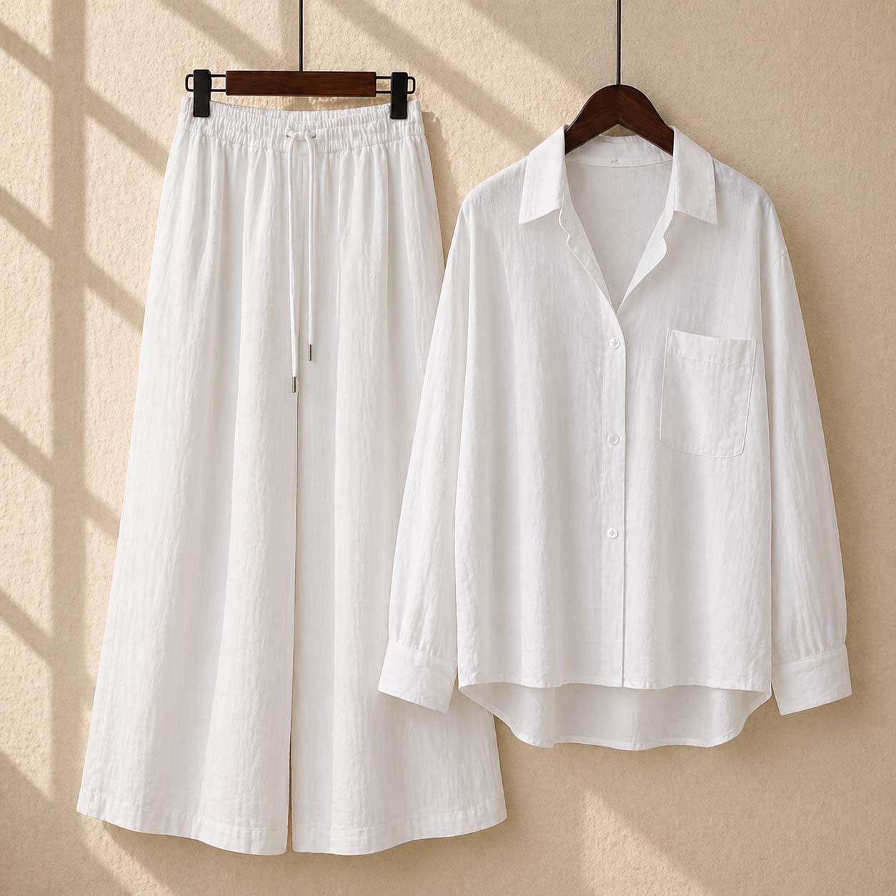Alenza Western Shirt Style 2-Pcs Stiched Co-Ord Set. V2
