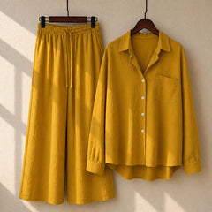 Alenza Western Shirt Style 2-Pcs Stiched Co-Ord Set. V2