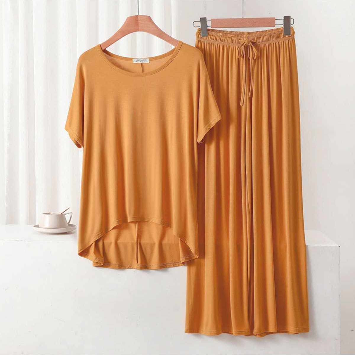 RH-Style 2-Pcs Lounge And Night Wear Suit. WLW-01