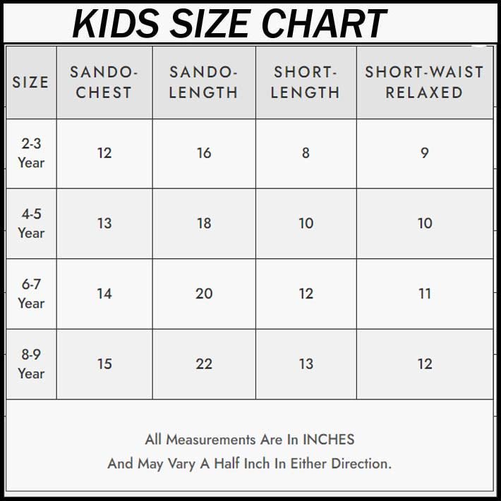 I Love MAMA Kids Sando Style 2-Pcs Summer Suit. (SD+SH)